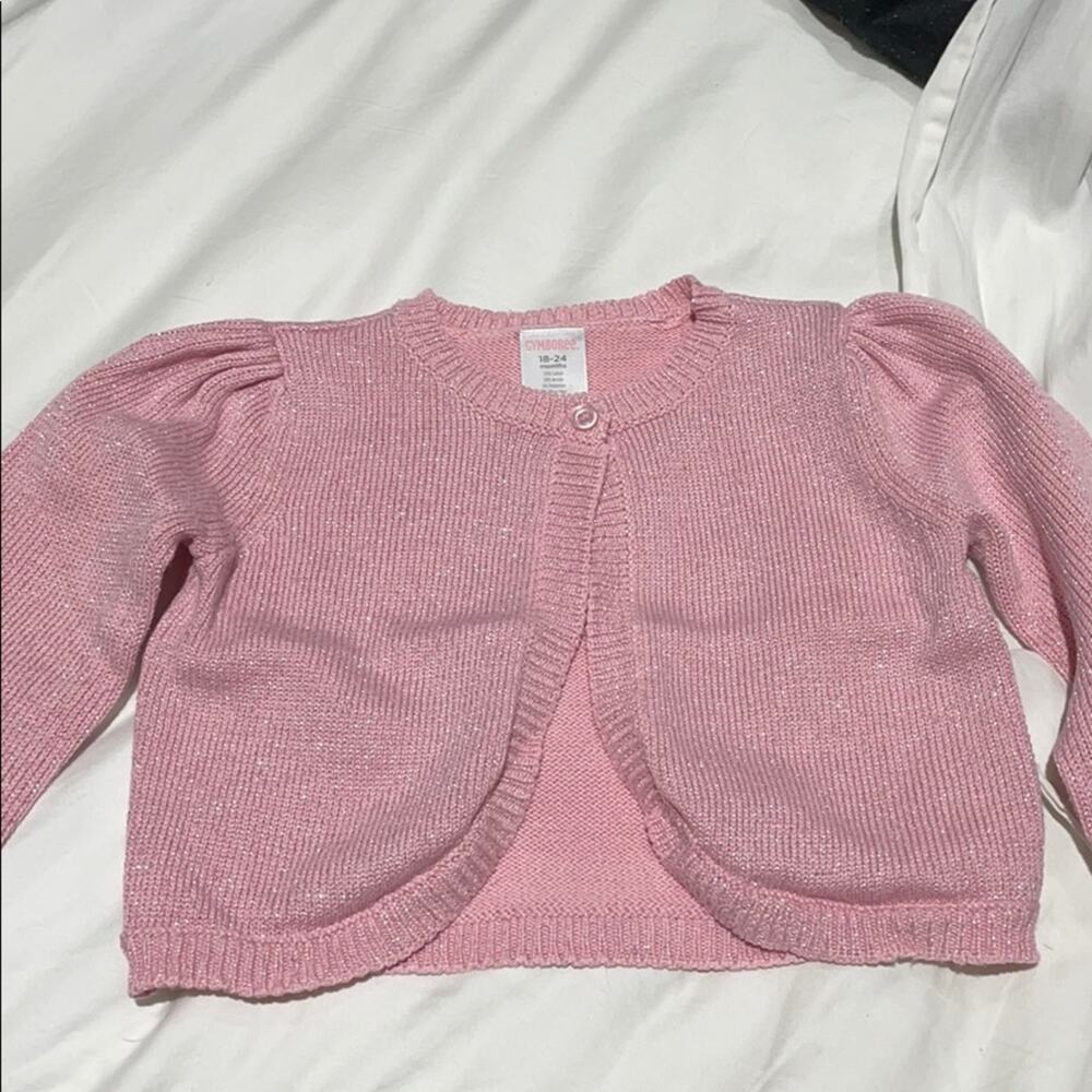 Gymboree 18-24 pale pink shimmer shrung euc